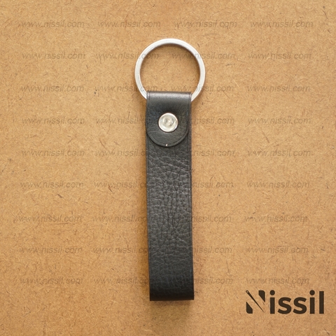 Dây da móc chìa khoá - da Vachetta