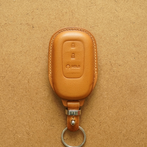 Bao da chìa khoá ô tô Honda - M2 - 3 nút - Dòng da Vachetta