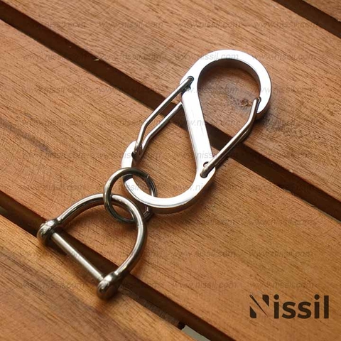 Combo - Móc chữ S, Dring - 18mm