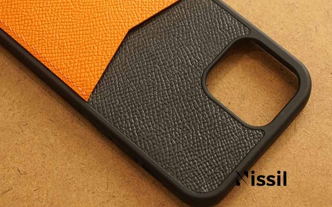 Ốp Iphone 12 - Ngăn thẻ V - Epsom mix