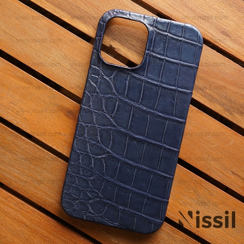 Ốp Iphone 12 - Da cá sấu