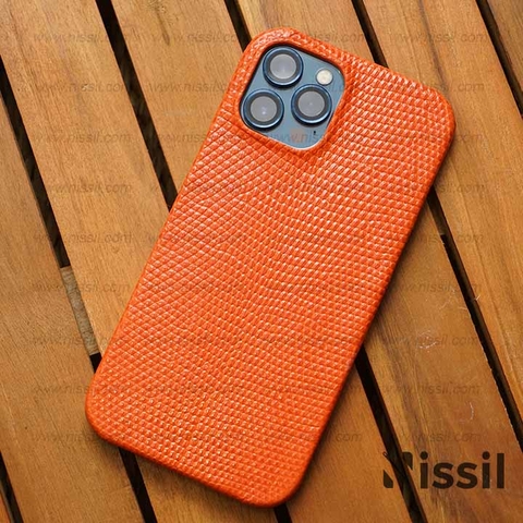 Ốp Iphone 12 - Da kỳ đà