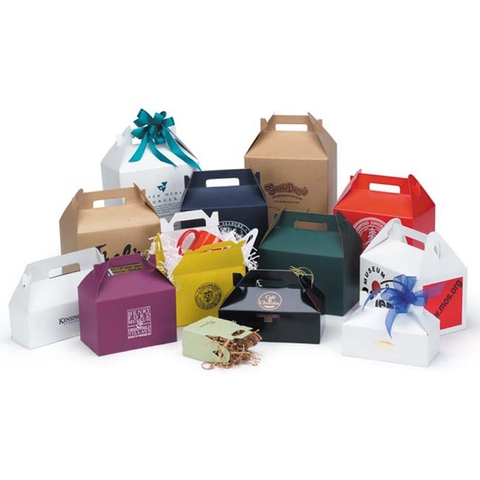 Mẫu hộp giấy có quai xách