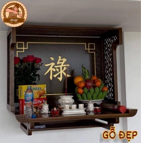 Kích Thước Bàn Thờ Gia Tiên Treo Tường Cho Người Việt Chuẩn