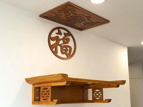 Khám phá mẫu bàn thờ treo tường nhỏ gọn tối ưu mọi không gian