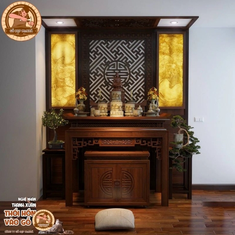 Bàn thờ gia tiên gồm những gì? Ý nghĩa của các vật phẩm