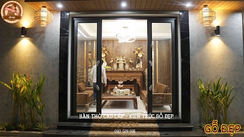 Xưởng đóng bàn ghế gỗ cao cấp tại khu vực miền Bắc