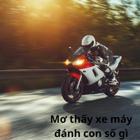 Mơ xe máy đánh con gì?Giải mã ý nghĩa mơ xe máy tốt hay xấu?
