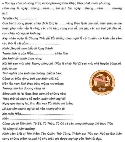 Văn khấn lễ tạ 100 ngày về nhà mới đúng, chuẩn phong thủy nhất