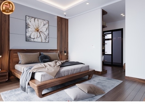 Giường ngủ gỗ óc chó - Lựa chọn hoàn hảo cho không gian ngủ