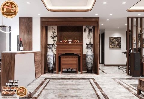 Phòng thờ nên sơn màu gì để đem lại may mắn cho gia chủ?