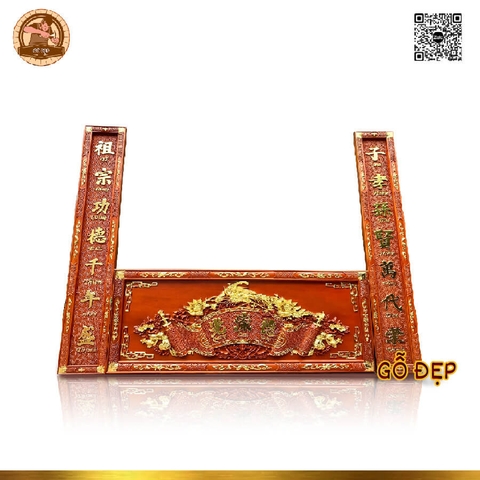 Hoành Phi Câu Đối Gỗ-14 - Truyền Cảm Hứng - Ý Nghĩa Tâm Linh