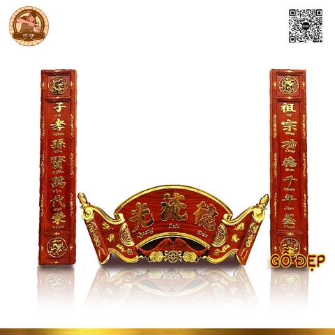 Hoành Phi Câu Đối Nhà Thờ Họ-18