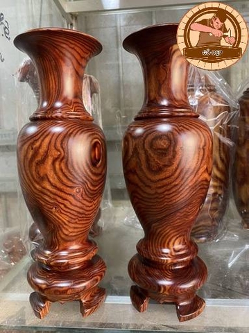 Cặp Lục Bình Gỗ - LB11 - Giá Niêm Yết - Chất Lượng Gỗ Tốt