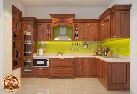 Tủ Bếp Cao Cấp - TB 14 - Thiết Kế Đa Dạng - Phong Cách