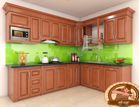 Tủ Bếp Cao Cấp - TB 15 - Hiện Đại Và Sang Trọng