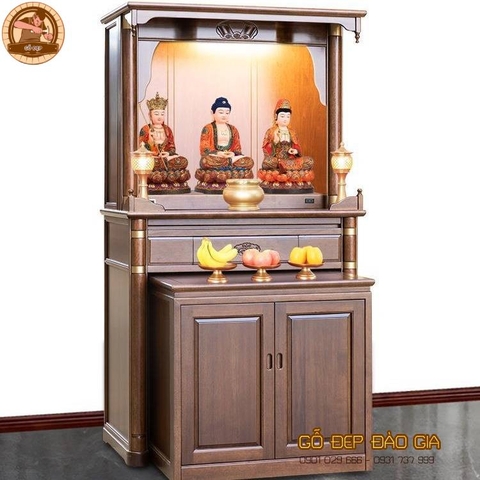 Bàn Thờ Phật Gỗ Tốt BT 8715