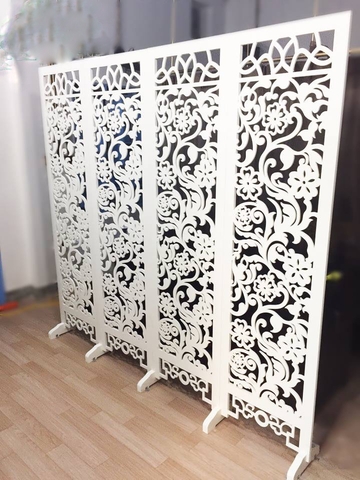 Vách Bình Phong Hoa Cúc 15 - Thiết Kế Tinh tế