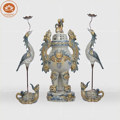 Đỉnh Thờ Hạc Thờ - Bát Tràng GS 04