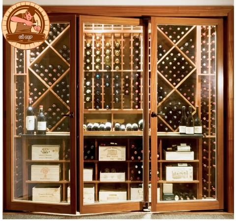 Tủ Rượu TR16 - Thiết Kế Sang Trọng Cho Góc Bar Tại Nhà