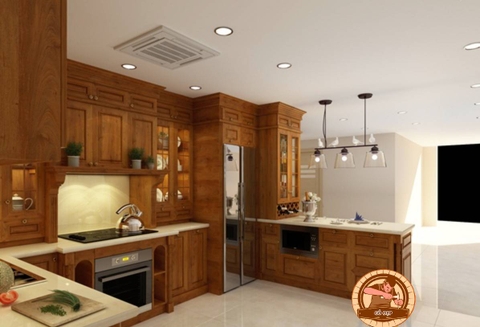 Tủ Bếp Cao Cấp - TB 18 - Đa Năng - Thiết Kế Tinh Xảo