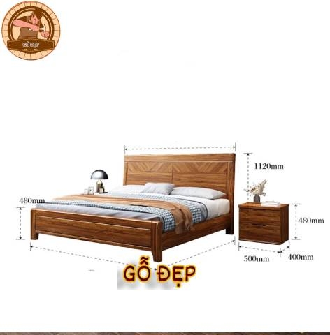 Giường Ngủ Cao Cấp - GN 05 - Không Gian ngủ Thoải Mái
