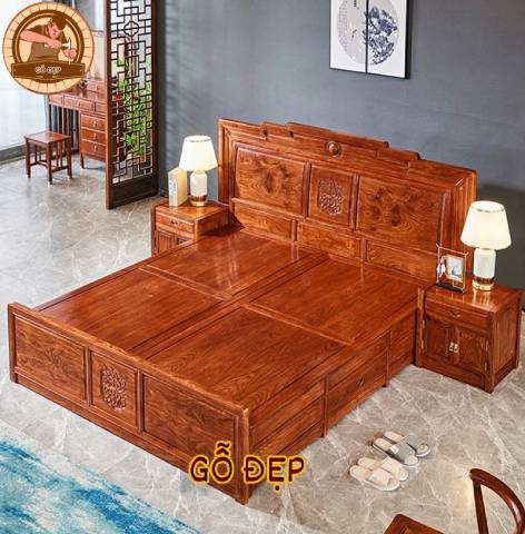 Giường Ngủ Cao Cấp - GN 06 - Sang Trọng - Tinh Tế