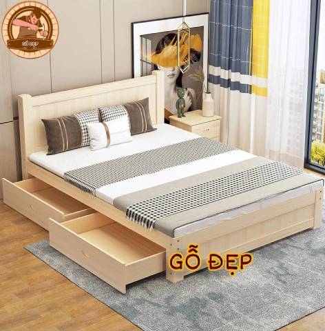 Giường Ngủ Cao Cấp - GN 12 - Cho Không Gian Ngủ Thoải Mái