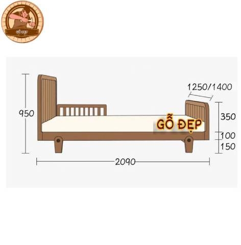Giường Ngủ Cao Cấp - GN 19 - Ấm Cúng - Thoải Mái