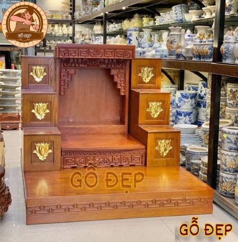 Bàn Thờ Thần Tài Ông Địa OTT 0268 - Thiết Kế Phong Thủy