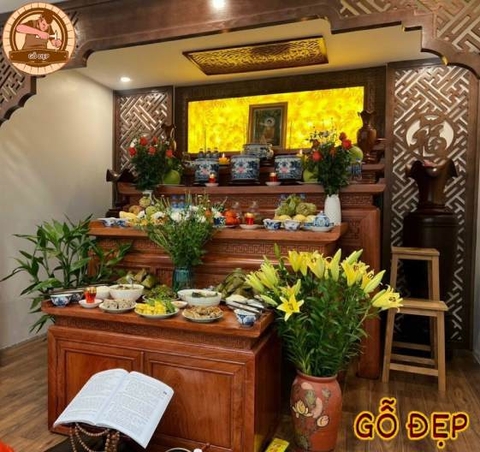 BÀN THỜ Gỗ Hương BT 05 - NÉT ĐẸP TÂM LINH NGƯỜI VIỆT
