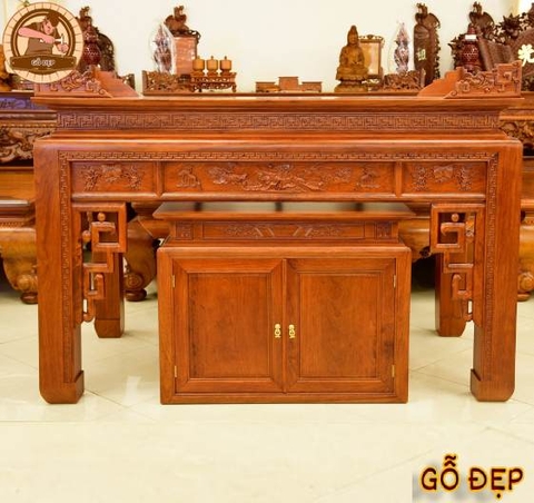 BÀN THỜ GỖ GỤ BT 67 - Nét Hiện Đại - Trang Nghiêm