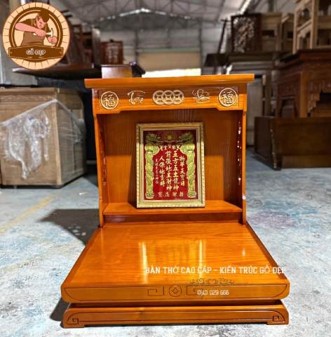 Bàn Thờ Thần Tài Ông Địa Cao Cấp OTT 02