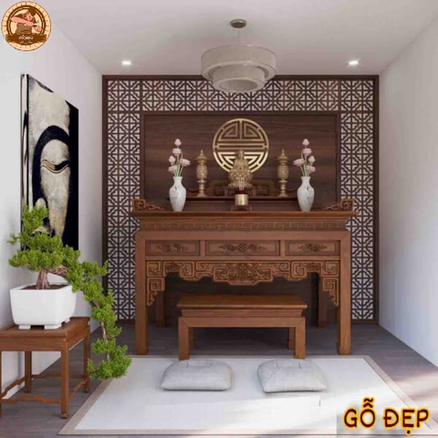 Phòng Thờ Cao Cấp Chung Cư Đẹp BT 91