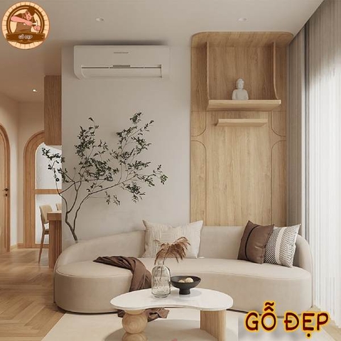 Kệ Thờ Phật Treo Tường TT 21 - Mẫu bàn thờ treo ưu chuộng nhất 2023