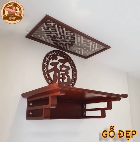 Bàn Thờ Gỗ Hương TT 05 Thiết Kế Hiện Đại Gỗ Đẹp