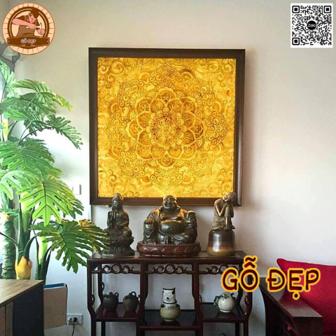 Mẫu Tranh Trúc Chỉ TC 36 - Mẫu Hoa Sen Thanh Tịnh - Độc Đáo