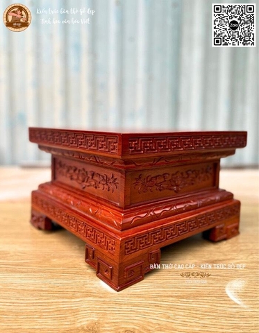 Đôn Kê Tượng Phật Hoa Sen 03