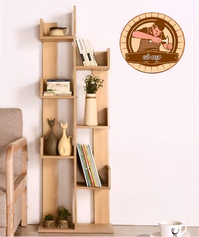 Kệ Trưng Bày TB10 - Mẫu Đơn Giản Xưởng Gỗ Đẹp