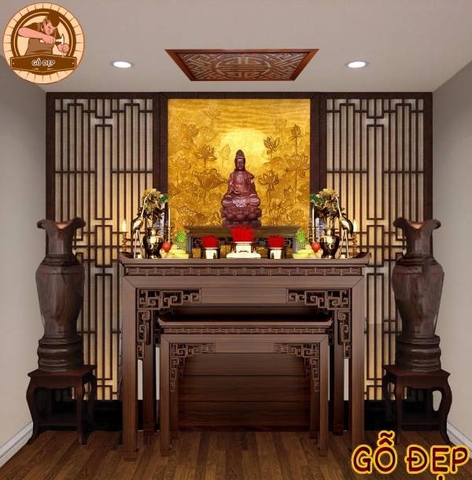 Bàn Thờ Tủ Thờ BT 08 - Cao Cấp - Chất Lượng - Tôn Nghiêm