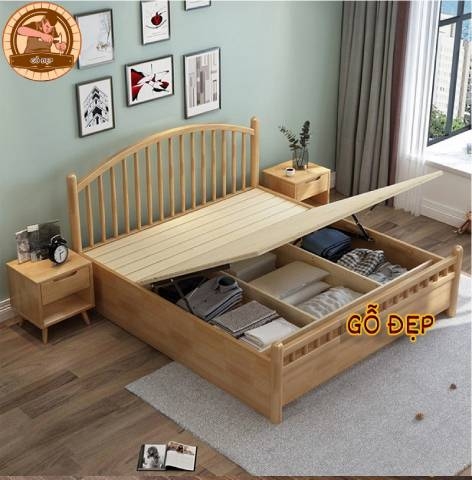 Giường Ngủ Cao Cấp - GN 02 - Ấm Cúng - Hiện Đại