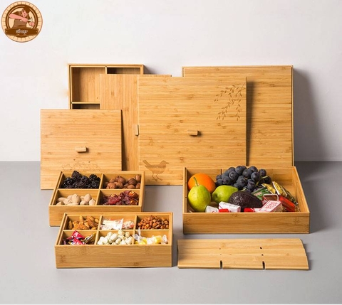 Hộp đựng bánh kẹo tết nhiều hình dạng