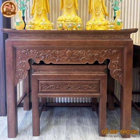 Mẫu Tủ Thờ Bàn Thờ Phật BT 9236