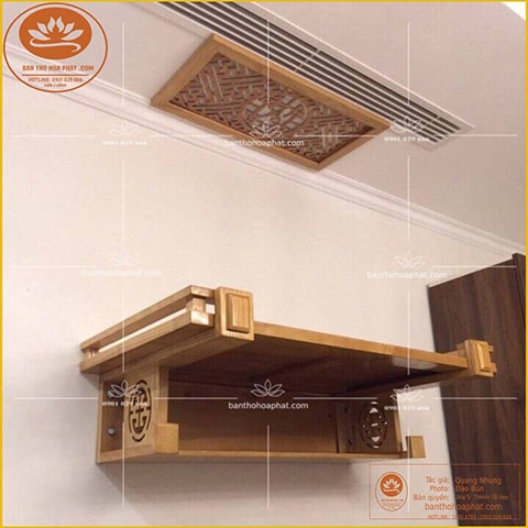 TRANG THỜ TREO TT 04 - SẢN PHẨM GỖ 100% TỰ NHIÊN