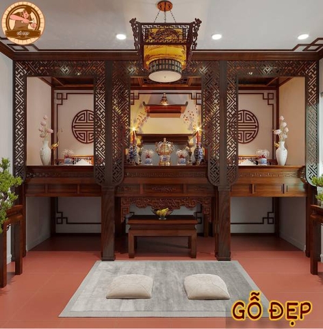 Mẫu 3 Bàn Thờ Hiện Đại BT 668883