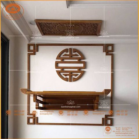 TRANG THỜ GỖ MÍT - TT05