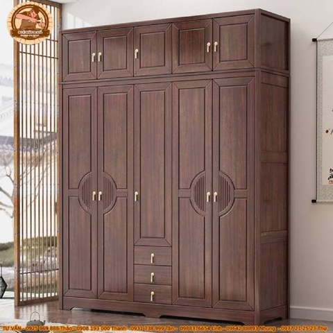 Tủ Quần Áo - MS 25 - Thanh Lịch - Nổi Bật Không Gian