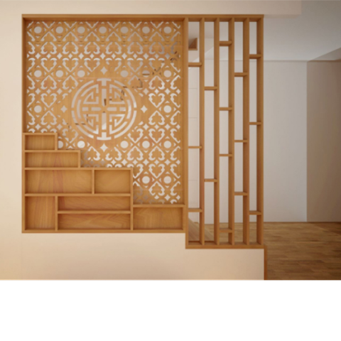 Vách Ngăn Phòng Khách -Thiết Kế Hiện Đại