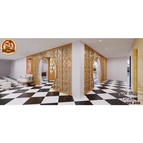 Vách Ngăn VT03 - Thiết Kế Hiện Đại - Xưởng Gỗ Đẹp