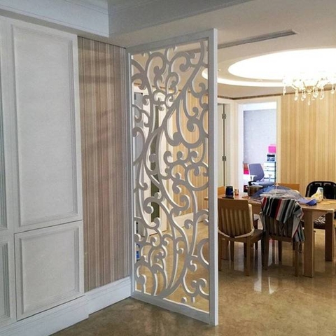 VÁCH NGĂN PHÒNG BẾP - Thiết Kế Hiện Đại Gỗ Đẹp